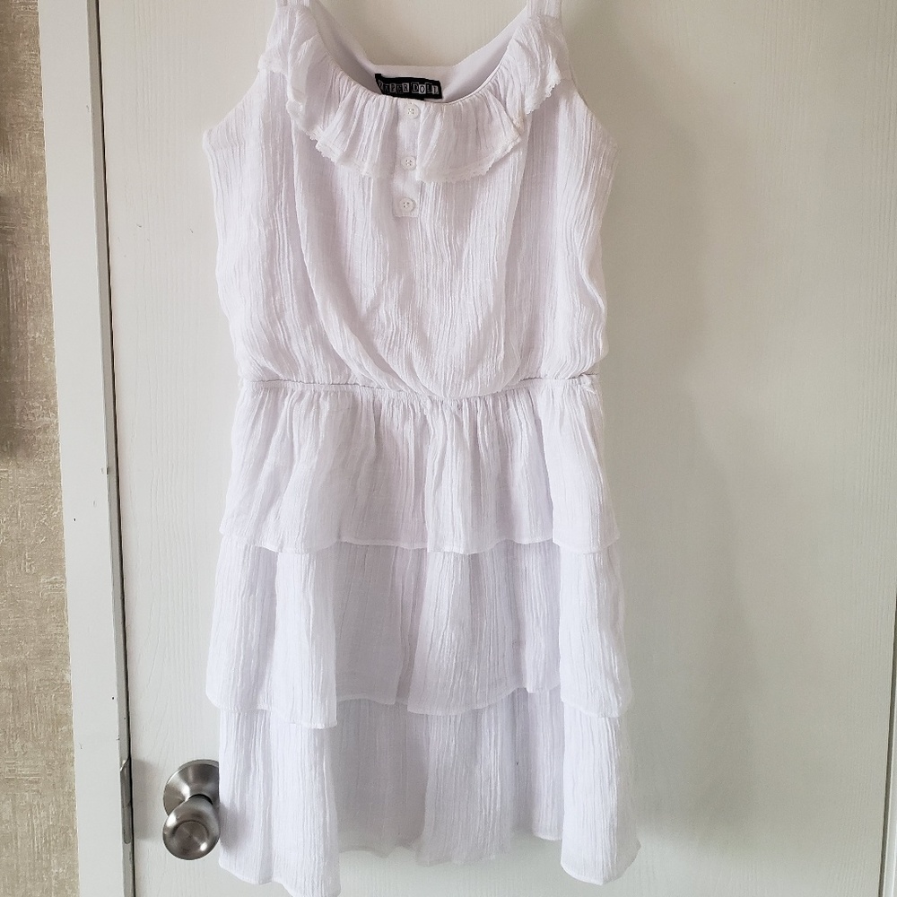 White sun dress